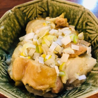 鶏ももと里芋の旨塩カレー煮